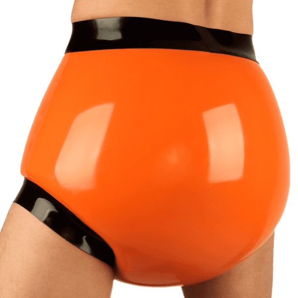 inflatable rubber pants rear
