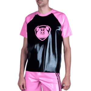 Latex pig shirt