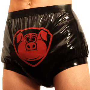 rubber pig pants