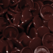 button colour chocolate